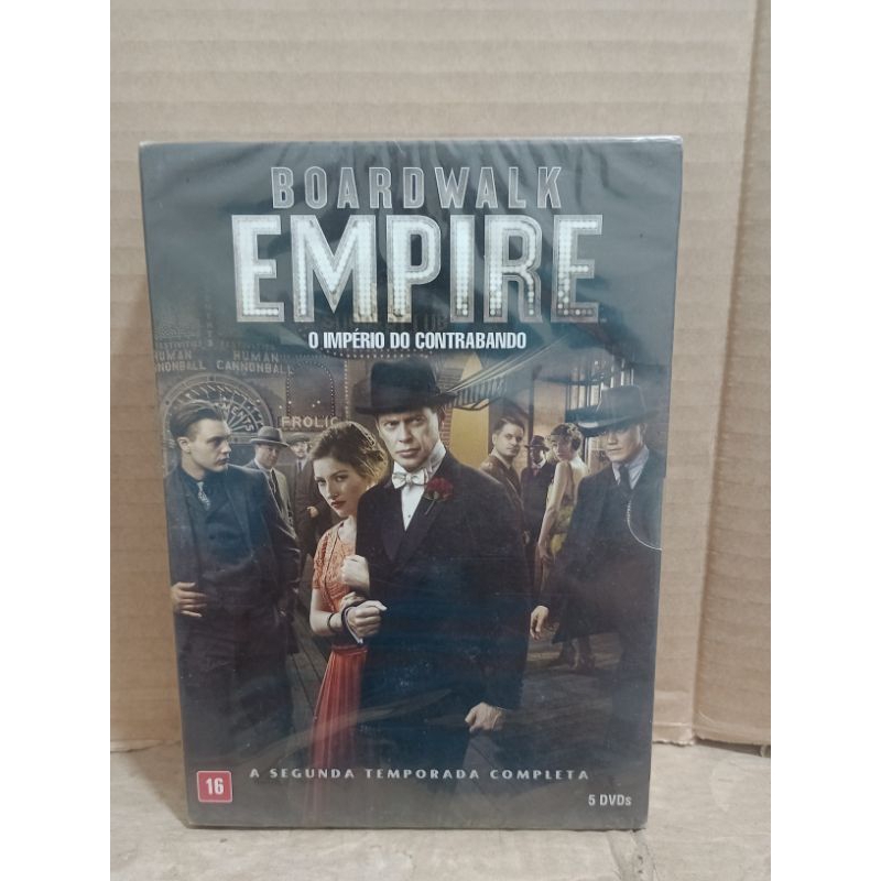 DVD BOARDWALK EMPIRE- A SEGUNDA TEMPORADA COMPLETA (ORIGINAL/LACRADO)