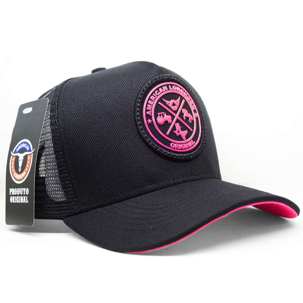 Bone Adulto American Longhorn Feminino Country Original em Oferta na Shopee