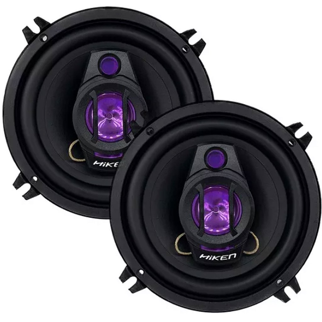 Par Alto Falante Triaxial HK 5 Polegadas 150w 4 Ohms Preto Hiken