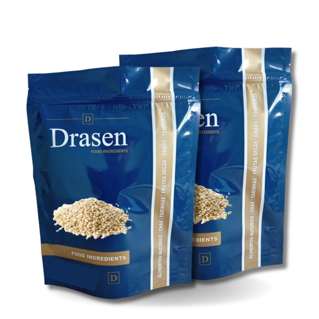 Kit 2kg - Quinoa Branca Em Grãos - Drasen Food em Oferta na Shopee