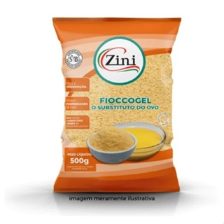 Ligante Vegetal para Empanar Fioccogel 500g | Substitui ovos | Mais segurança em Oferta na Shopee