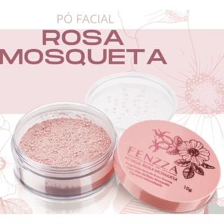 Pó Facial Rosa Mosqueta Fenzza em Oferta na Shopee
