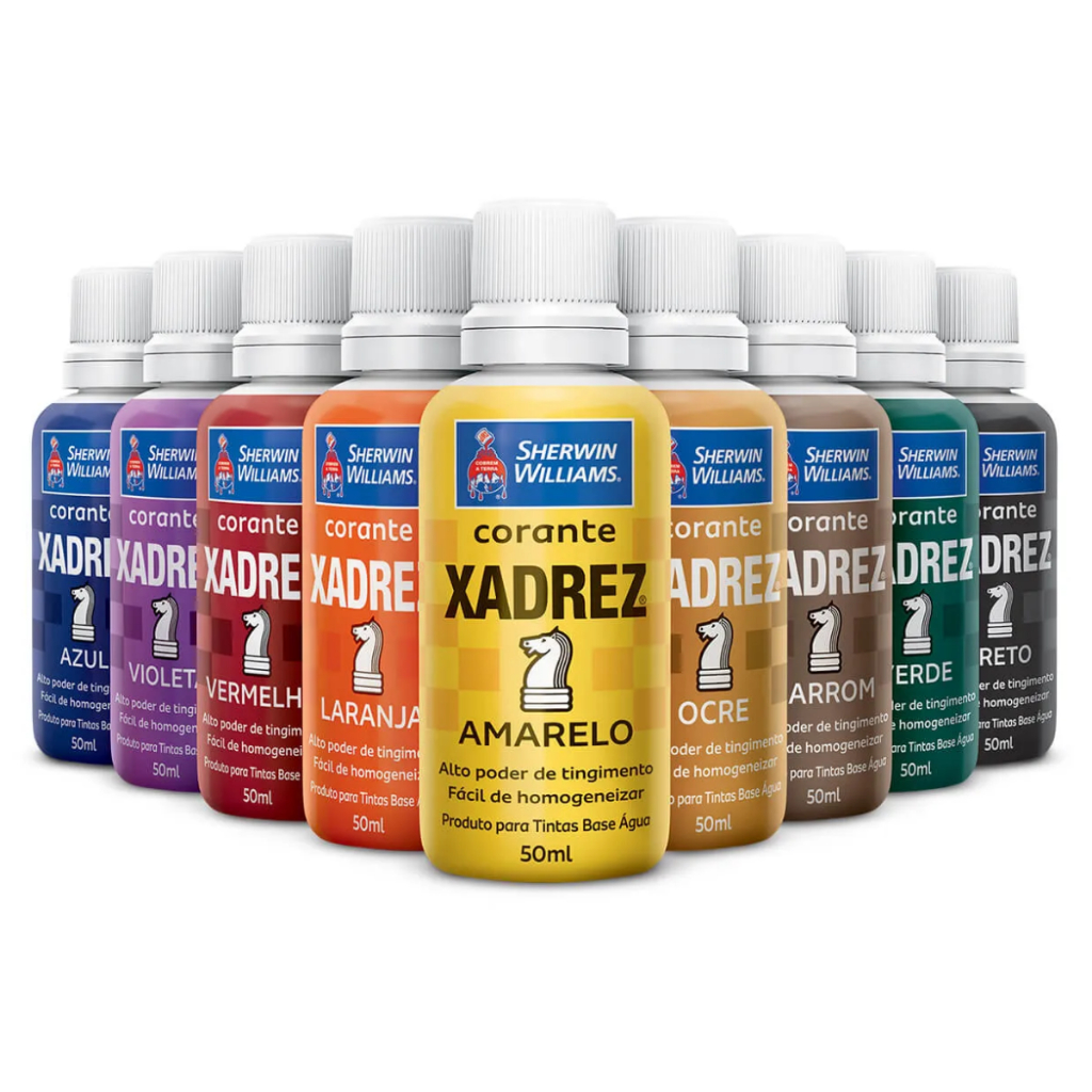Corante Xadrez 50ML - SELECIONE A COR - Sherwin Williams em Oferta na Shopee