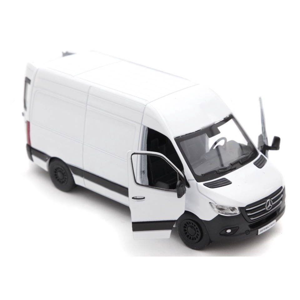 Miniatura Van Mercedes-Benz Sprinter  escala 1:48 BRANCA