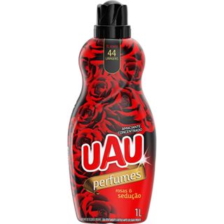 Amaciante Concentrado Perfumes UAU Rosa e Sedução 1l em Oferta na Shopee
