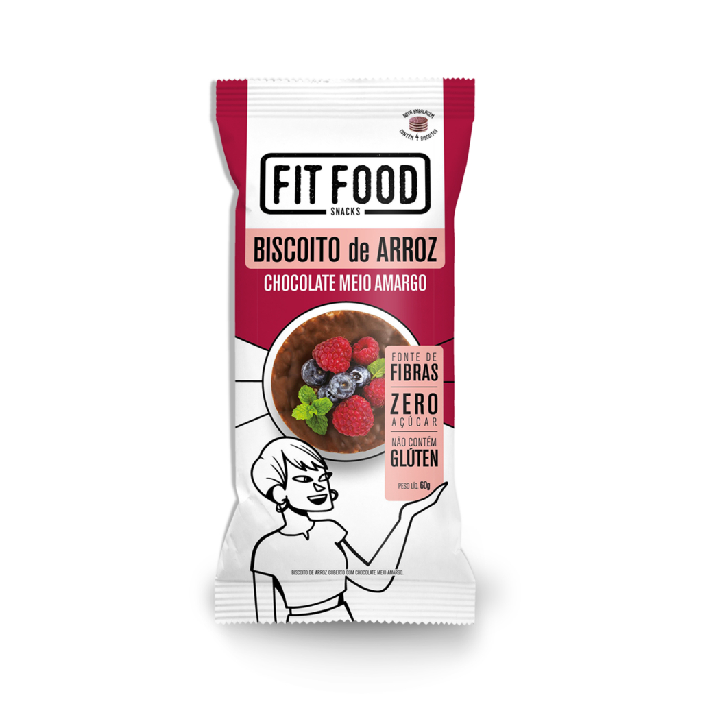 Latinex Bisc Arroz C/ Chocolate Meio Amargo 60G