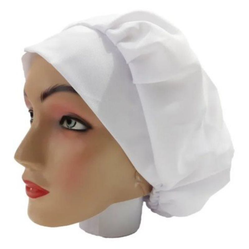 touca Lenço Restaurante Chef Cozinha Padaria em Oferta na Shopee