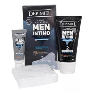 Creme Depilatório Depimiel Men Partes Intimas 95g em Oferta na Shopee