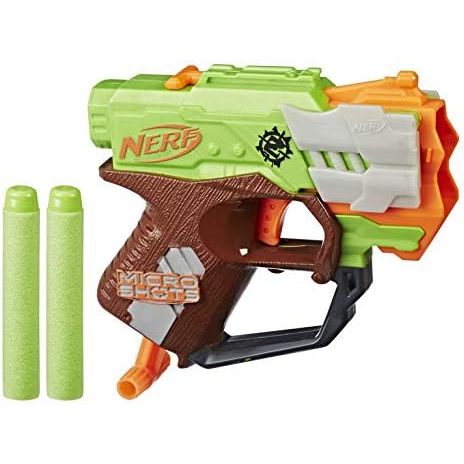 Lançador de Dardos Nerf MicroShots Crossfire Zombie Strike E1625 - Hasbro