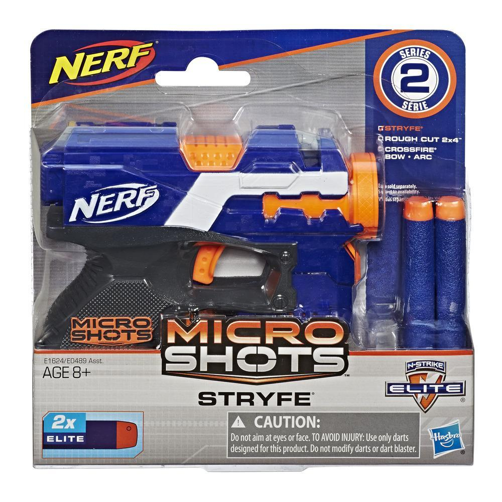 Lançador de Dardos Nerf MicroShots Stryfe N-Strike Elite E1624 - Hasbro