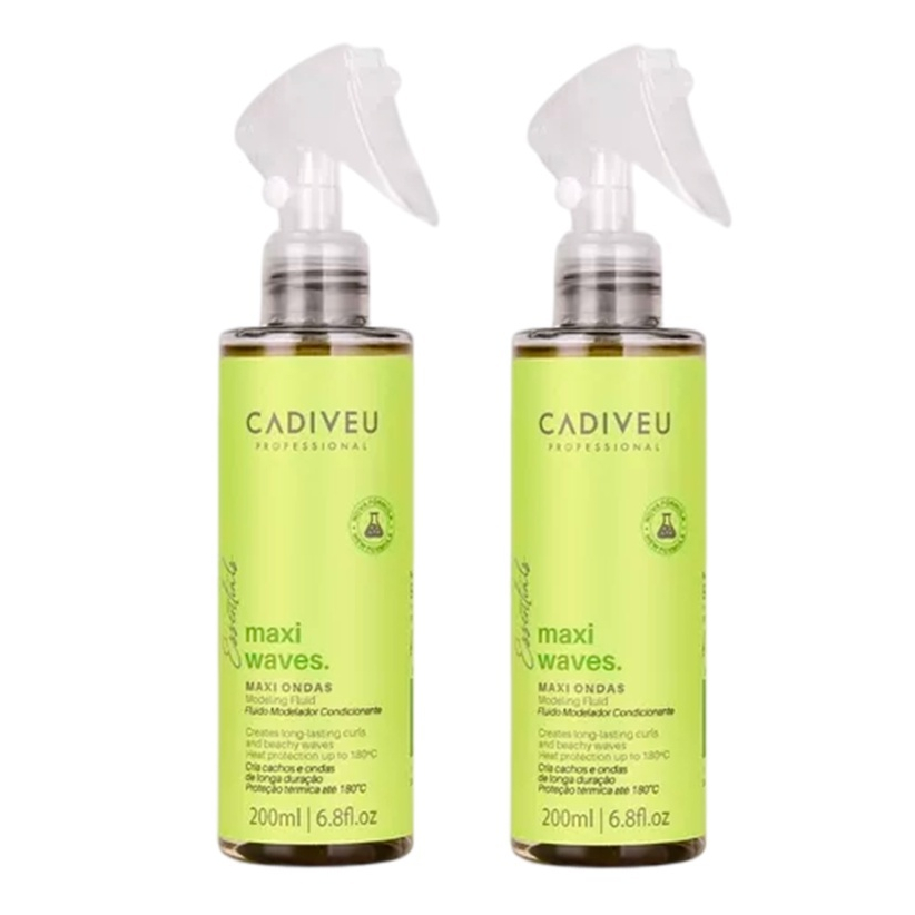 Kit 2 Maxi Ondas Ativador De Cachos Bossa Nova 215ml - Cadiveu