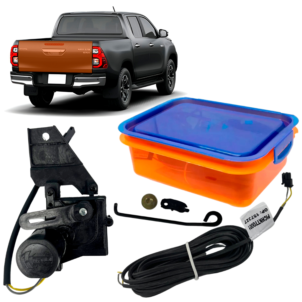 Kit Trava De Caçamba Tragial Toyota Hilux 2016/2023 em Oferta na Shopee