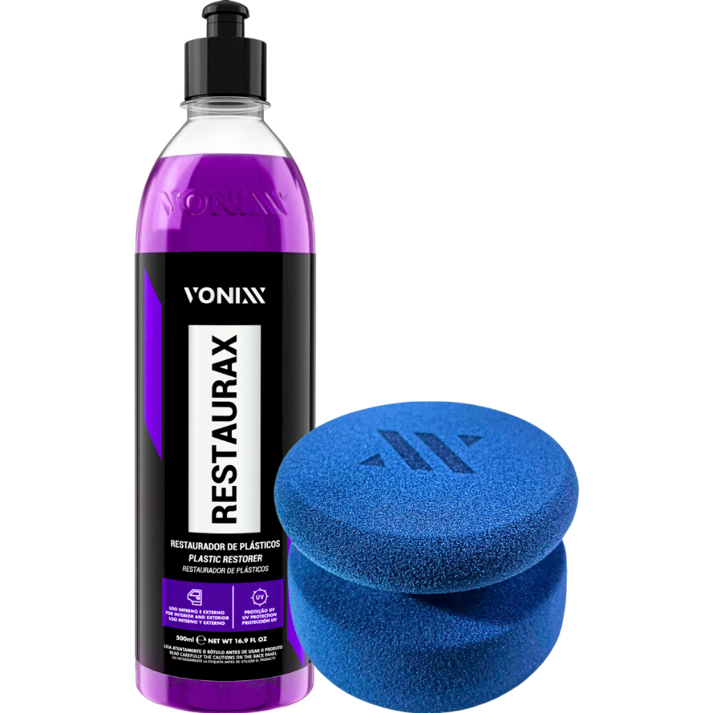 Restaurax Renovador Protetor De Plástico Vonixx Aplicador em Oferta na Shopee