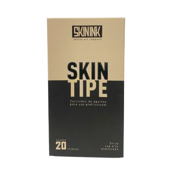 Cartucho Tatuagem SkinInk  Skin Tipe/Fineline Caixa c/5 Unidades
