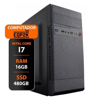Computador Intel I7 16gb Ssd 480gb Fonte 500w Com DVD Interno em Oferta na Shopee