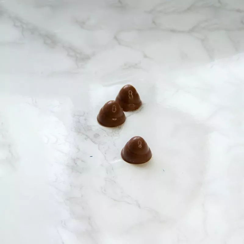 Detalhes do Forma Simples Mini Dantop 23 - (A9) em Acetato BWB Para Bombom e Doces de Chocolate e Confeitaria.