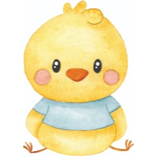 DISPLAY MDF PINTINHO FAZENDINHA AQUARELA 25CM em Oferta na Shopee