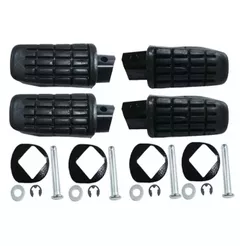 Pedaleira Cbx250 Twister Cb300 Tras. Diant. Conjunto 4 Peças