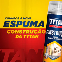 Espuma Expansiva De Poliuretano Construção 340g 500ml Tytan