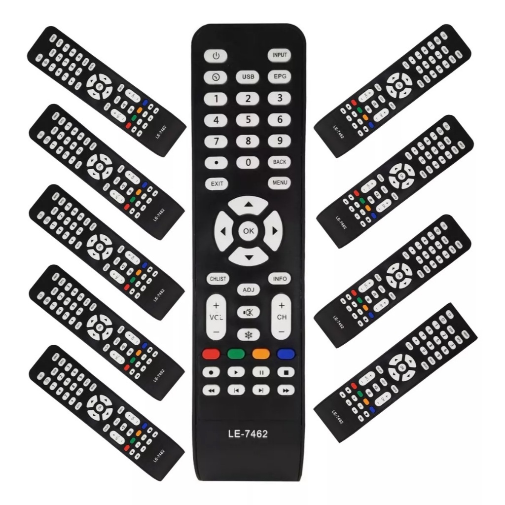 kit 10 Controle remoto TV CCE Rc512 Lcd Led Stile D4201 D32 D37d4 Le7974 atacado