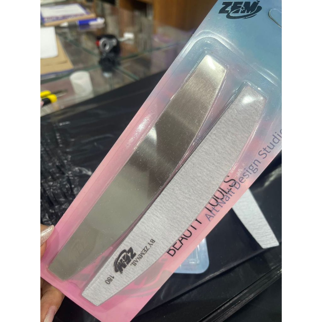 Lixa Reutilizável boomerang Placa De Ferro Com Refil 100/180 em Oferta na Shopee