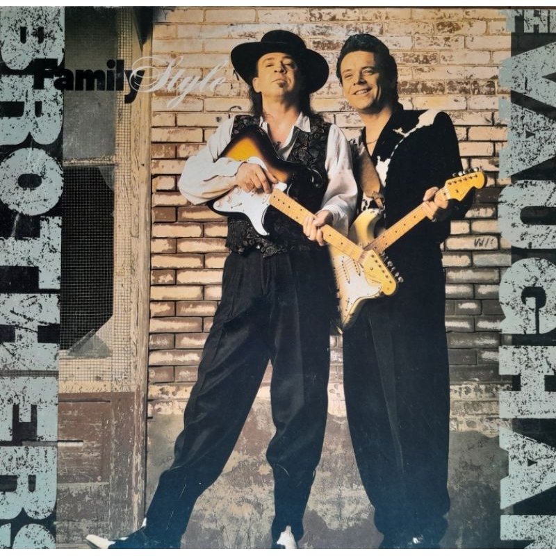 The Vaughan Brothers-Family Style-lp 1a prensagem  c/encarte-vinil-Stevie Ray