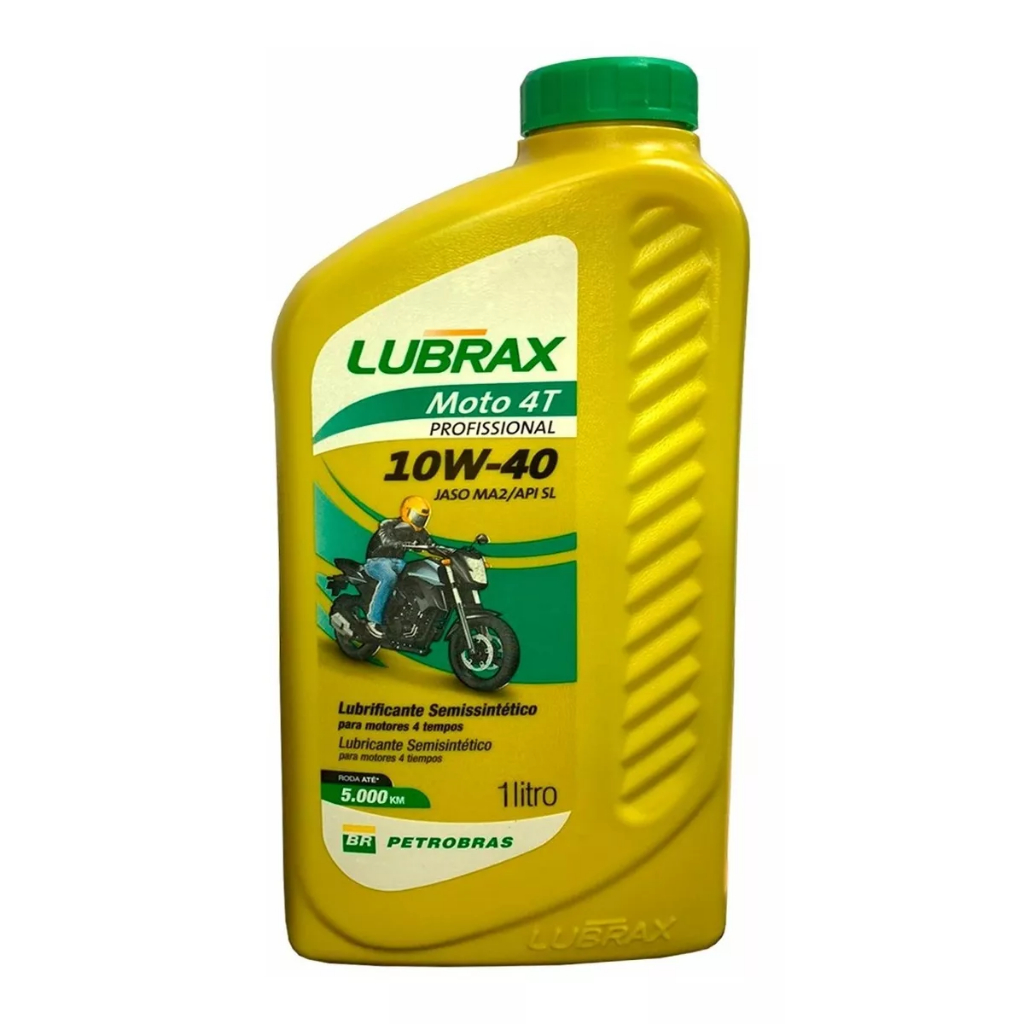 Oleo Lubrax 4 Tempos 10w40 Semi Sintético 1 Litro — imagem 2 de 2