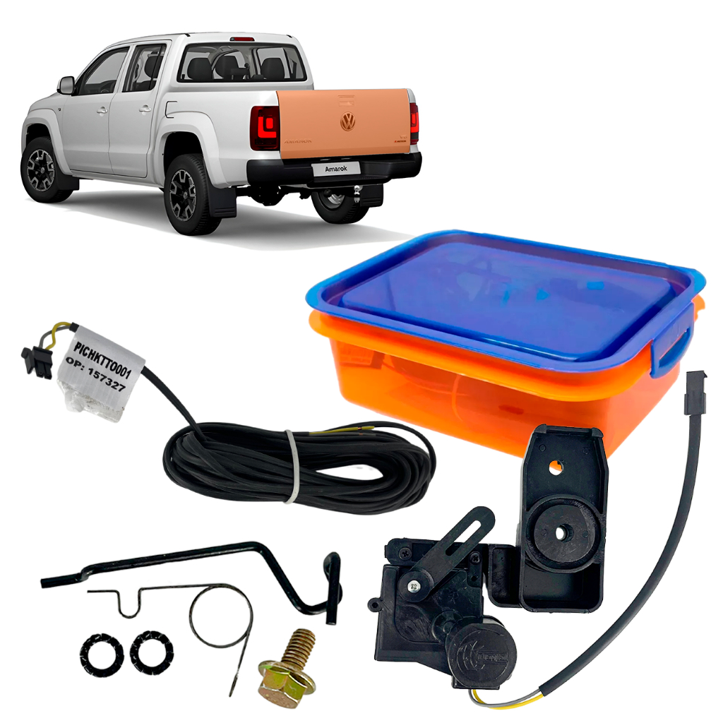 Kit Trava De Caçamba Tragial Vw Amarok 2010/2023