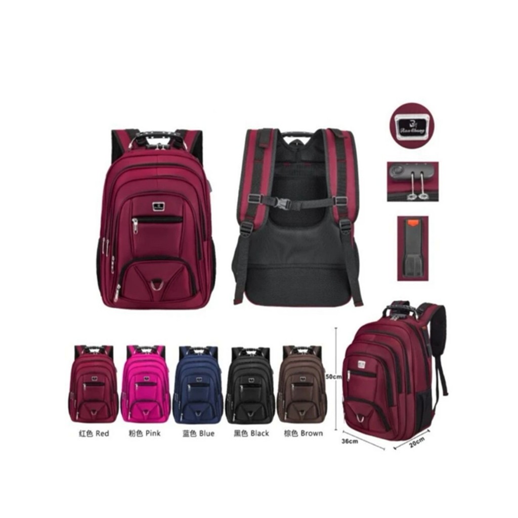 mochila notebook masculino e feminino Impermeável Reforçada Anti-roubo Entra USB Com Cadeado