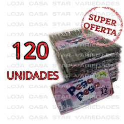 Kit 120 Prendedor de roupas Pregador De Roupa Plástico Reforçado Multiuso - Prendedores Pregadores Para Varal Resistente