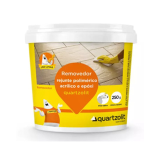 Removedor Rejunte Polimérico Acrílico/epóxi 250g Quartzolit em Oferta na Shopee