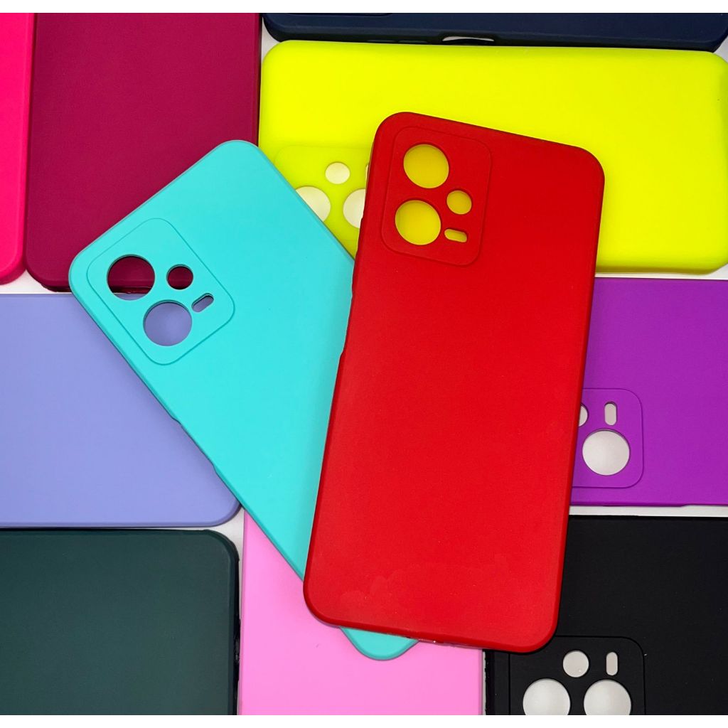 Capa para Xiaomi Pocophone Poco X5 Silicone Proteção de Câmera Interior Aveludado Macia TPU Premium