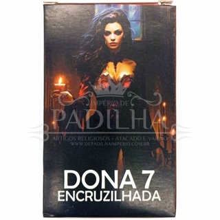 Baralho Tarot Dona Sete Encruzilhadas 36 Cartas Explicativas em Oferta na Shopee