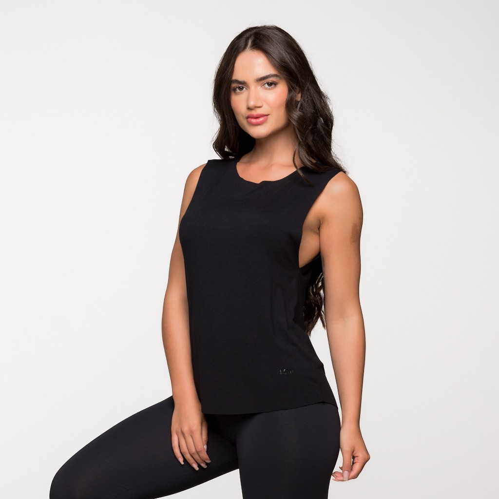 Regata Fitness Feminina Academia Viscolycra Basica Lisa Fitness Treino Corrida em Oferta na Shopee