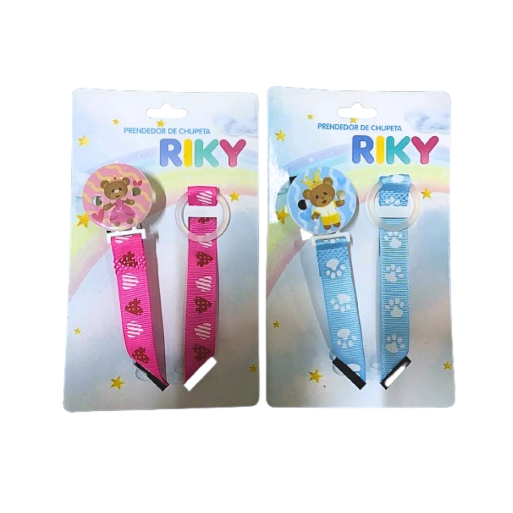 Prendedor de Chupeta c/ Adaptador Bico Infantil Bebê Meninos (COD. 1632F) em Oferta na Shopee