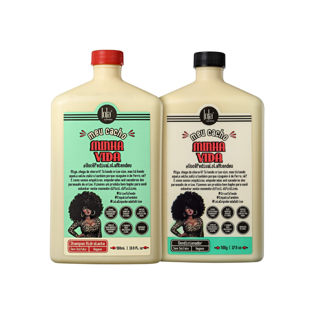 Kit Lola Cosmetics Meu Cacho Minha Vida Duo (2 Produtos)
