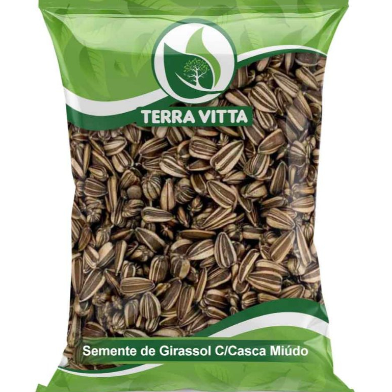Semente de Girassol C/Casca Miúdo 1Kg