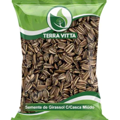 Semente de Girassol C/Casca Miúdo 1Kg