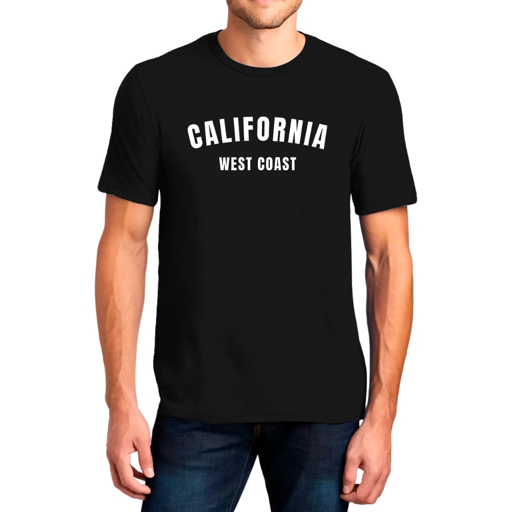 Camiseta California Camisa Estampada California 100% Algodão
