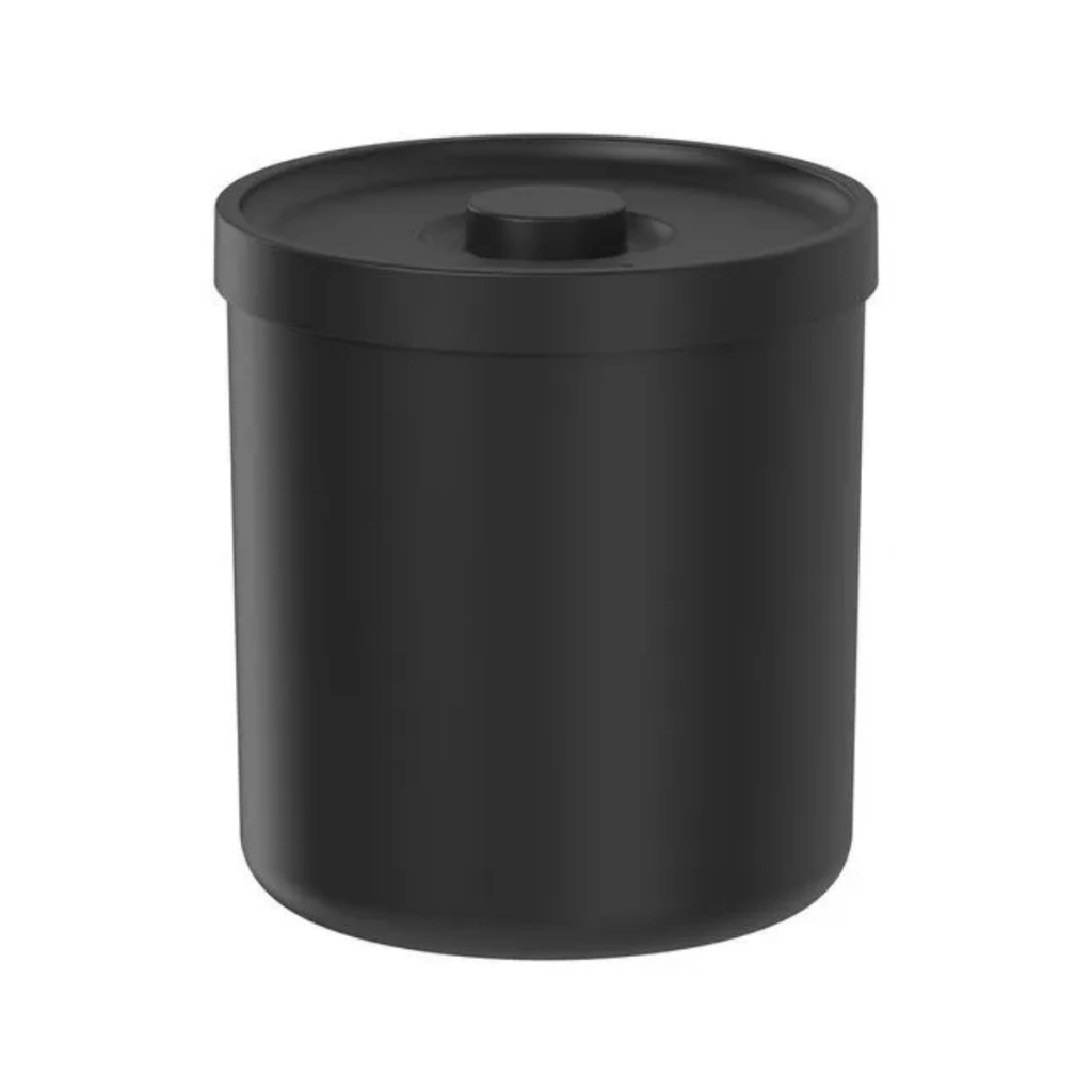Lixeira Com Tampa Cesto Lixo Multiuso 6L Premium Fosca Luxo Escritório Lavabo Banheiro Bold Ou Cores