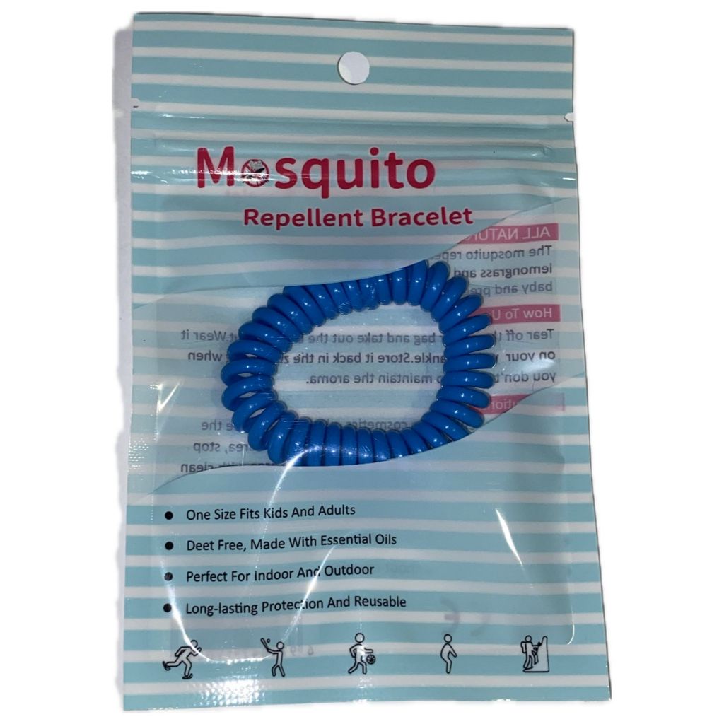Pulseira Repelente Infantil E Adulto - Azul