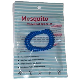 Pulseira Repelente Infantil E Adulto - Azul