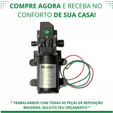 Motor BOMBA 3,1 LITROS CF-01E Original p/ Pulverizador Eletrico/Manual SS20B Brudden