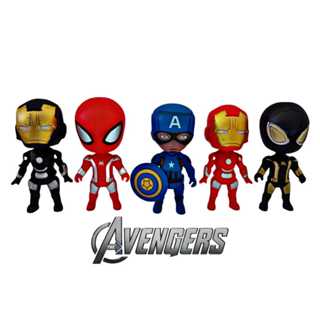 Kit C/ 05 Mini Bonecos 08cm Vingadores Avengers Herois Kids Figuras Ação em Oferta na Shopee