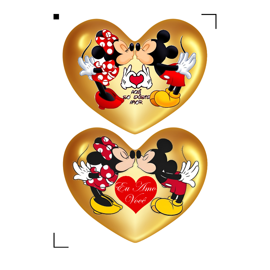 Adesivos Minnie e Mickey Cartelas variadas á prova d'água temos á pronta entrega chega rapidinho.