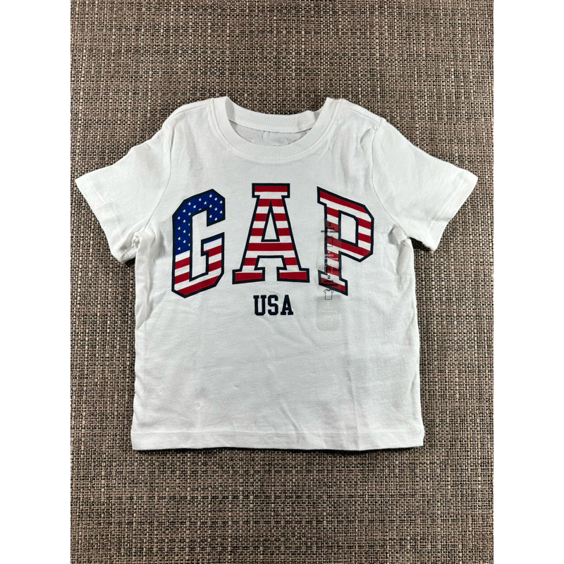 Camiseta GAP BANDEIRA EUA Original Importada Menino