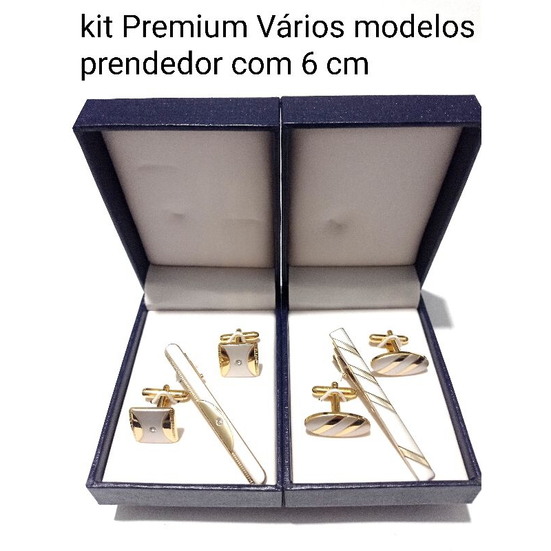 Abotuadura Premium com prendedor de gravatas para camisa social masculino de excelente qualidade em Oferta na Shopee