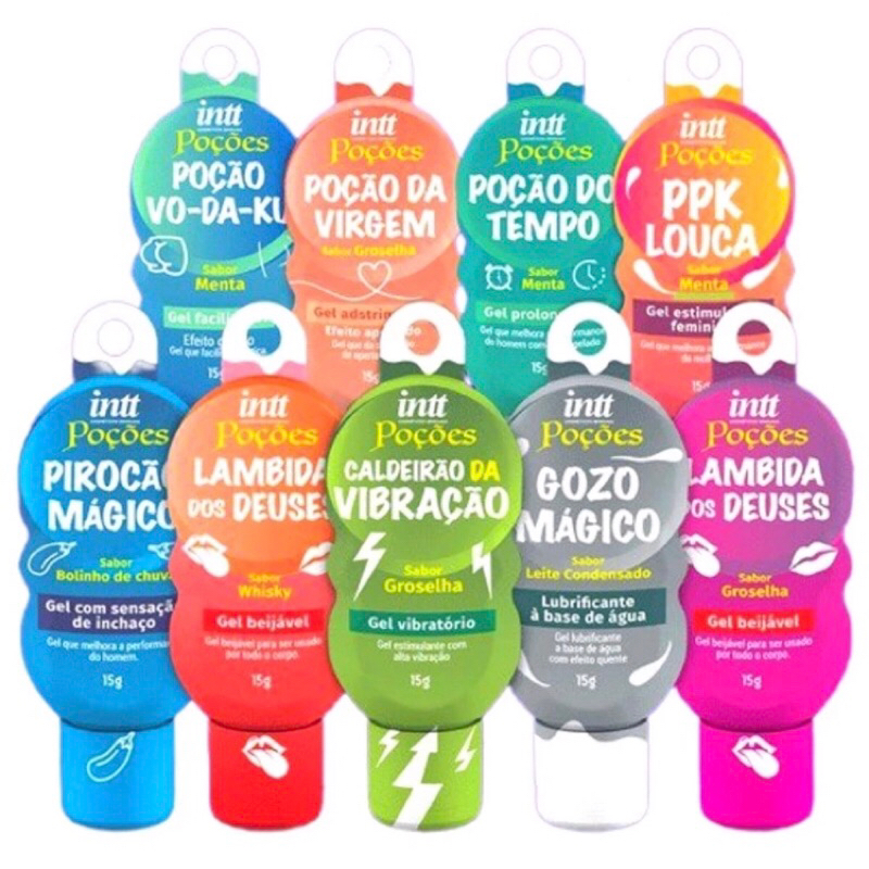 Linha Poções intt 15g Poção Ppk - Do Tempo - Lambida Dos Deuses Intt - Sex Shop em Oferta na Shopee