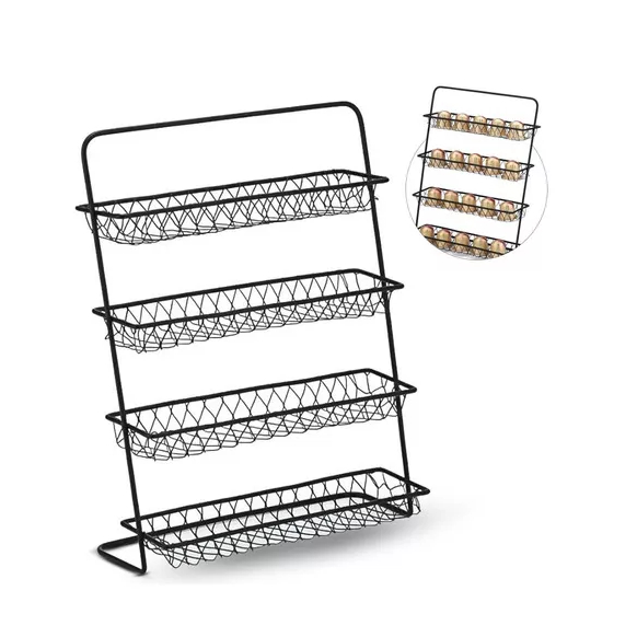 Suporte Porta Cápsulas Café Universal Arthi Black Cor Preto