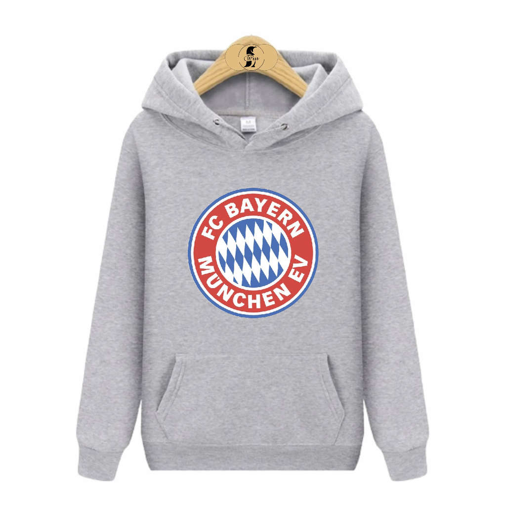 Blusa Moletom de Frio Canguru Bayern Munich Times Europa